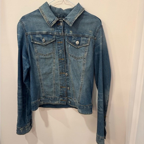 Mossimo Supply Co | Distressed Denim Jacket - Picture 1 of 4